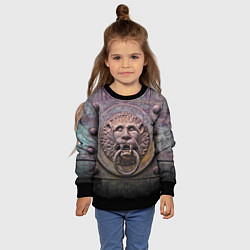 Свитшот детский Lion gate, цвет: 3D-черный — фото 2