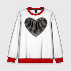 Детский свитшот HEART PRINT