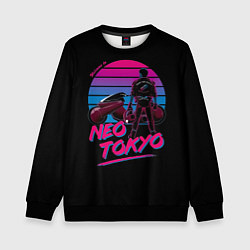 Свитшот детский Welkome to NEO TOKYO Akira, цвет: 3D-черный