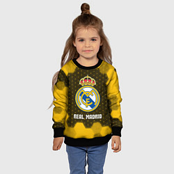 Свитшот детский РЕАЛ МАДРИД Real Madrid Графика, цвет: 3D-черный — фото 2