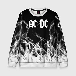 Детский свитшот ACDC Fire