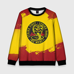 Свитшот детский Cobra Kai Big Logo, цвет: 3D-черный