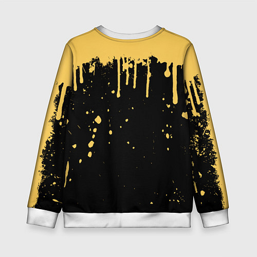 Детский свитшот Bendy And The Ink Machine Игра Бенди / 3D-Белый – фото 2