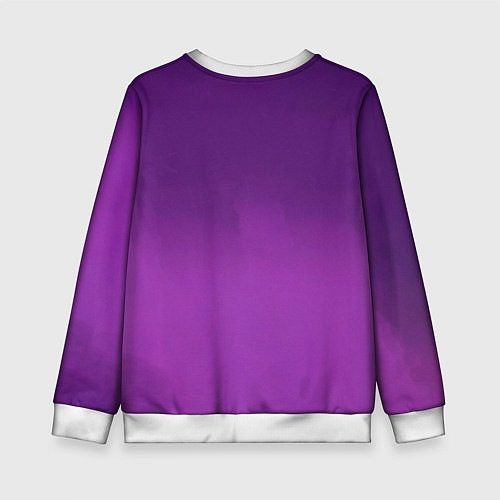 Детский свитшот Сидящий Слава / 3D-Белый – фото 2