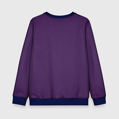 Детский свитшот Evangelion Eva-01 / 3D-Синий – фото 2