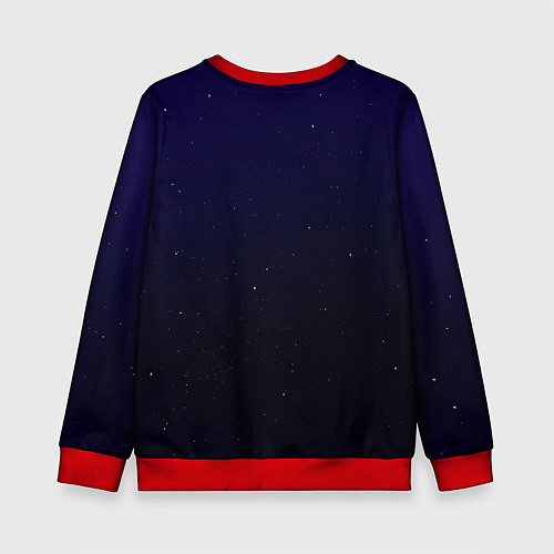 Детский свитшот Genshin Impact - Гудзи Яэ Мико / 3D-Красный – фото 2