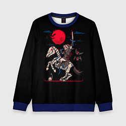 Свитшот детский Адский Линк, цвет: 3D-синий