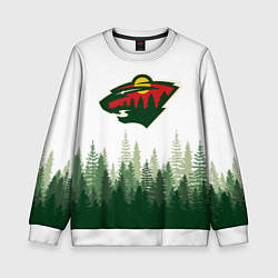 Детский свитшот Minnesota Wild, Миннесота Уайлд Лес