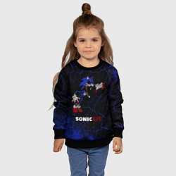 Свитшот детский SONIC EXE Арт, цвет: 3D-черный — фото 2