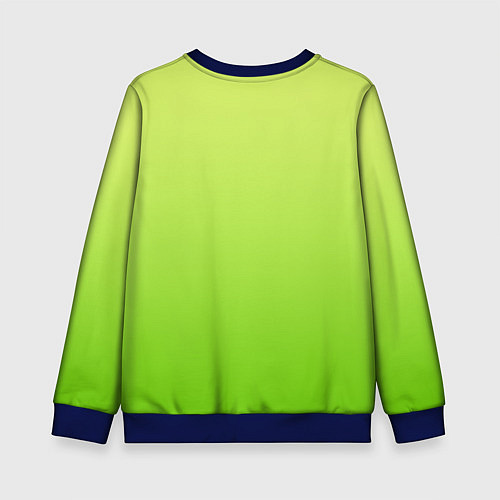 Детский свитшот Lants vs Zombies - Тристрел / 3D-Синий – фото 2