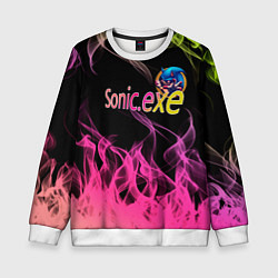 Детский свитшот Sonic Exe Супер бомба
