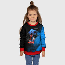 Свитшот детский Тёмная энергия!, цвет: 3D-красный — фото 2