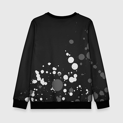 Детский свитшот BUBBLE KVASS Краски / 3D-Черный – фото 2