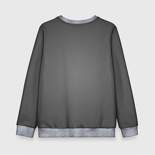 Детский свитшот Кря / 3D-Меланж – фото 2
