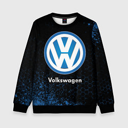 Свитшот детский Volkswagen - Объемный, цвет: 3D-черный
