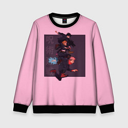 Свитшот детский Банда первогодок, цвет: 3D-черный