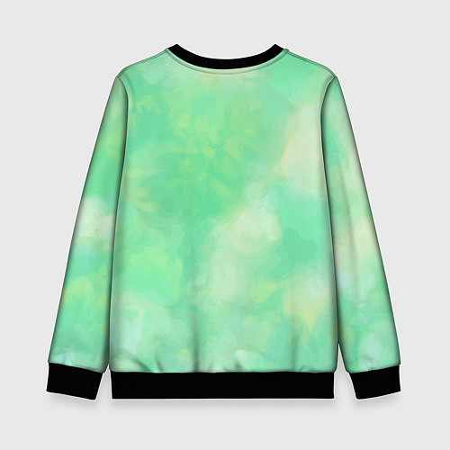 Детский свитшот Ангел Святой / 3D-Черный – фото 2