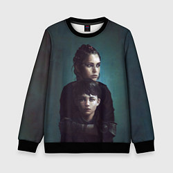 Свитшот детский Амиция и Гуго, цвет: 3D-черный