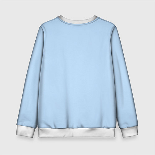 Детский свитшот Крейзи белка-ниндзя / 3D-Белый – фото 2