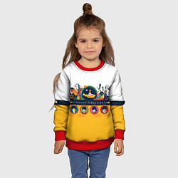 Свитшот детский Yellow Submarine Мультфильм 3D, цвет: 3D-красный — фото 2