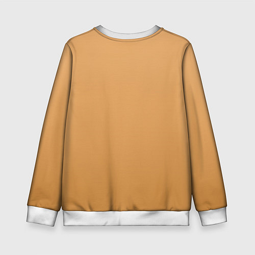 Детский свитшот Белка на стиле / 3D-Белый – фото 2