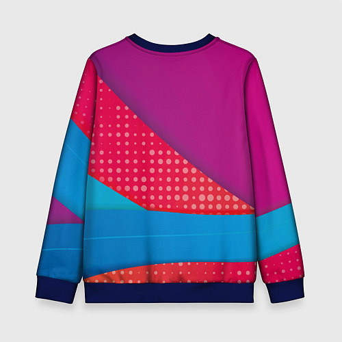 Детский свитшот Rayman Legends abstract / 3D-Синий – фото 2