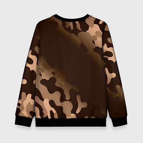 Детский свитшот СУЗУКИ Pro Racing Камуфляж / 3D-Черный – фото 2