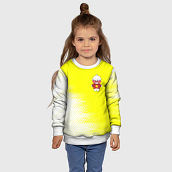 Свитшот детский LALAFANFAN - ЗВЕЗДОЧКА Абстракция, цвет: 3D-белый — фото 2