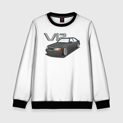 Свитшот детский Daimler 140, цвет: 3D-черный