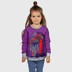 Свитшот детский FNAF Ванесса, цвет: 3D-меланж — фото 2