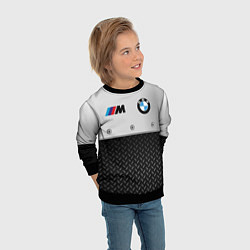 Свитшот детский BMW БМВ СТАЛЬ, цвет: 3D-черный — фото 2