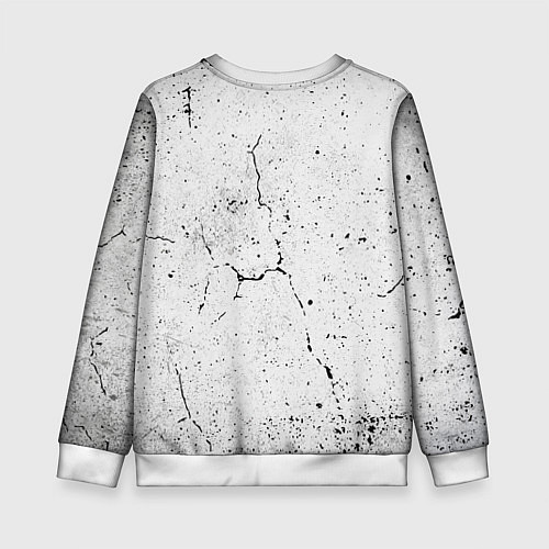 Детский свитшот BANKSY БЭНКСИ следуй за своим сердцем / 3D-Белый – фото 2