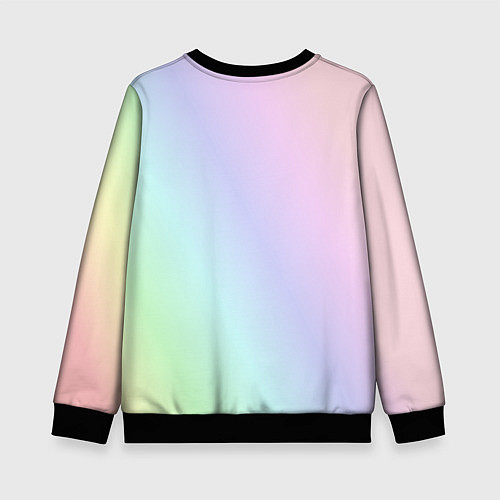 Детский свитшот Марин Китагава фарфоровая кукла влюбилась / 3D-Черный – фото 2