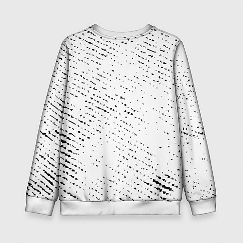 Детский свитшот RUSSIAN EMPIRE - ГЕРБ - Потертости / 3D-Белый – фото 2