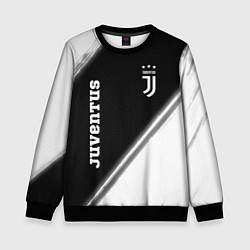 Свитшот детский ЮВЕНТУС Juventus Краска, цвет: 3D-черный