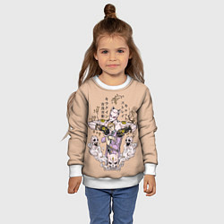 Свитшот детский KILLER QUEEN Йошикаге Кира JOJO PART 4, цвет: 3D-белый — фото 2