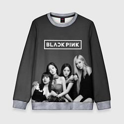 Свитшот детский BLACKPINK BW Divas, цвет: 3D-меланж