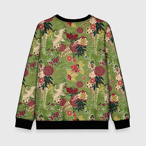 Детский свитшот Япония-Китай Сюжет / 3D-Черный – фото 2