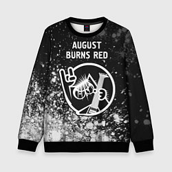 Свитшот детский August Burns Red - КОТ - Краска, цвет: 3D-черный