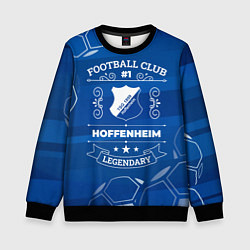 Свитшот детский Hoffenheim Football Club, цвет: 3D-черный