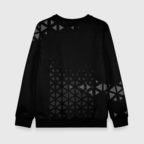 Детский свитшот Everton Форма Champions / 3D-Черный – фото 2