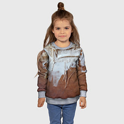 Свитшот детский Рванина Авангард Rags Vanguard, цвет: 3D-меланж — фото 2