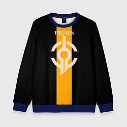 Свитшот детский Dune: Spice Wars раса Fremen, цвет: 3D-синий