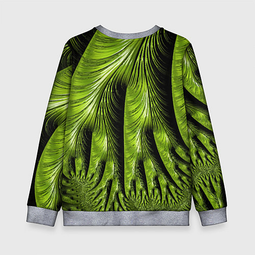 Детский свитшот Поверхность неоткрытой планеты The surface of an u / 3D-Меланж – фото 2