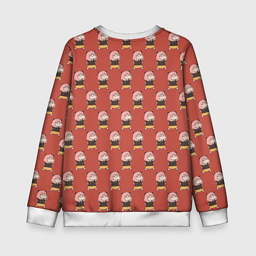 Детский свитшот Spу x Family Аня Форджер / 3D-Белый – фото 2