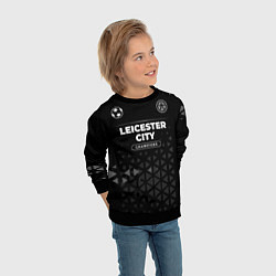 Свитшот детский Leicester City Champions Uniform, цвет: 3D-черный — фото 2
