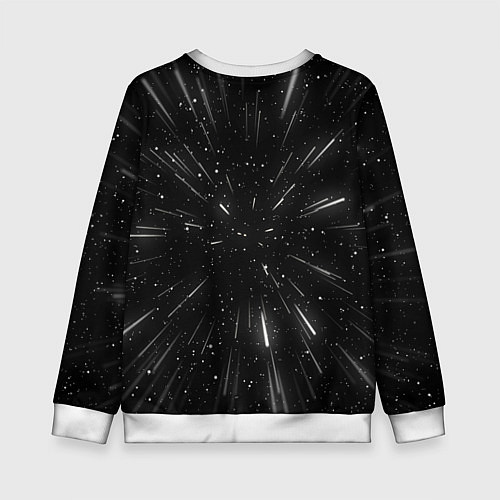 Детский свитшот Stellaris WARP / 3D-Белый – фото 2
