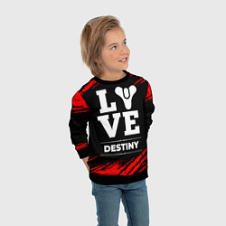 Свитшот детский Destiny Love Классика, цвет: 3D-черный — фото 2