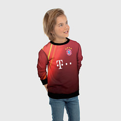 Свитшот детский Bayern munchen T, цвет: 3D-черный — фото 2
