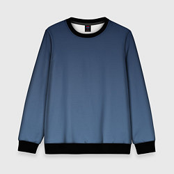 Детский свитшот Gradient Dark Blue